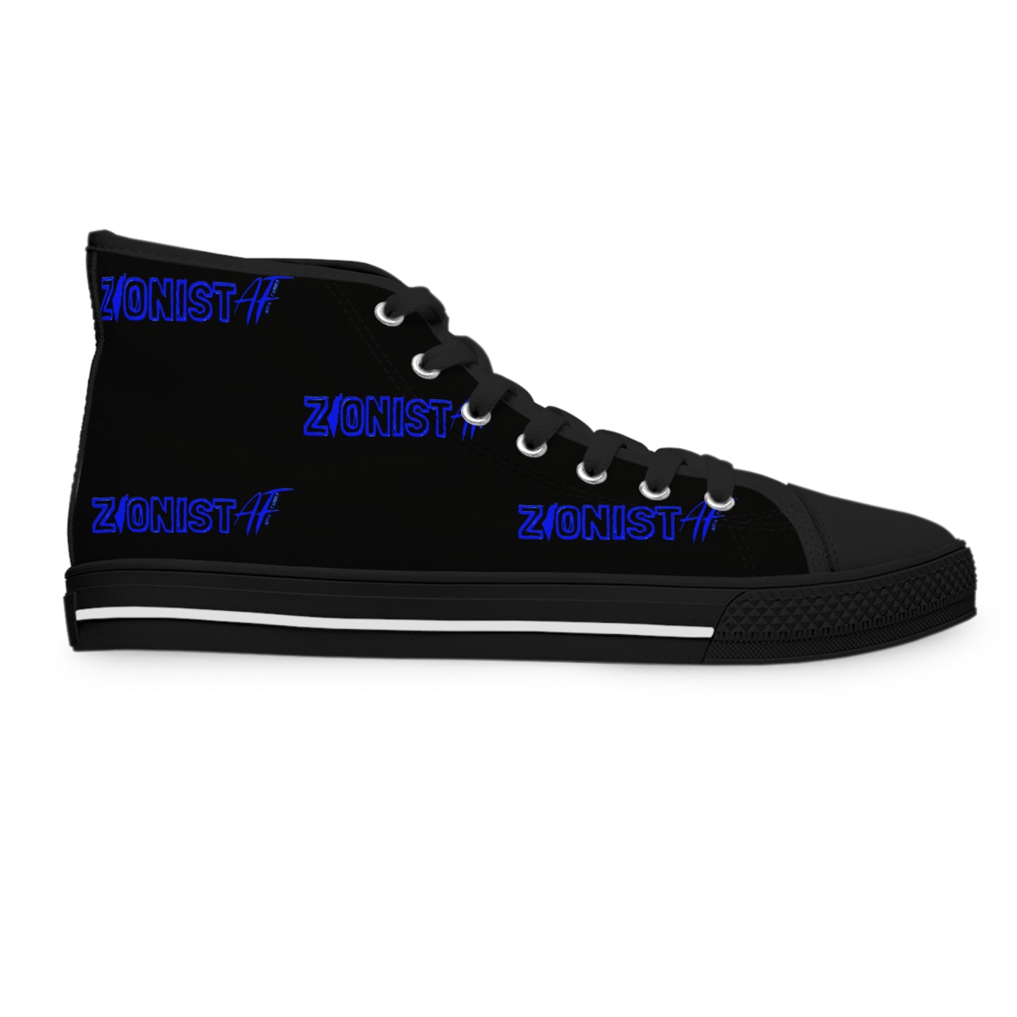 SHOES Women's High Top Zionist AF Sneakers in Black