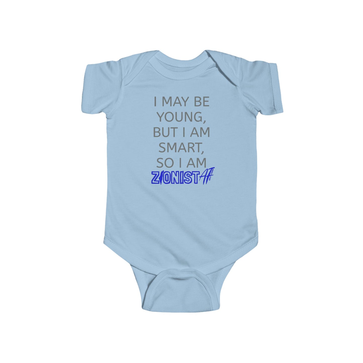 Zionist AF Infant Fine Jersey Bodysuit