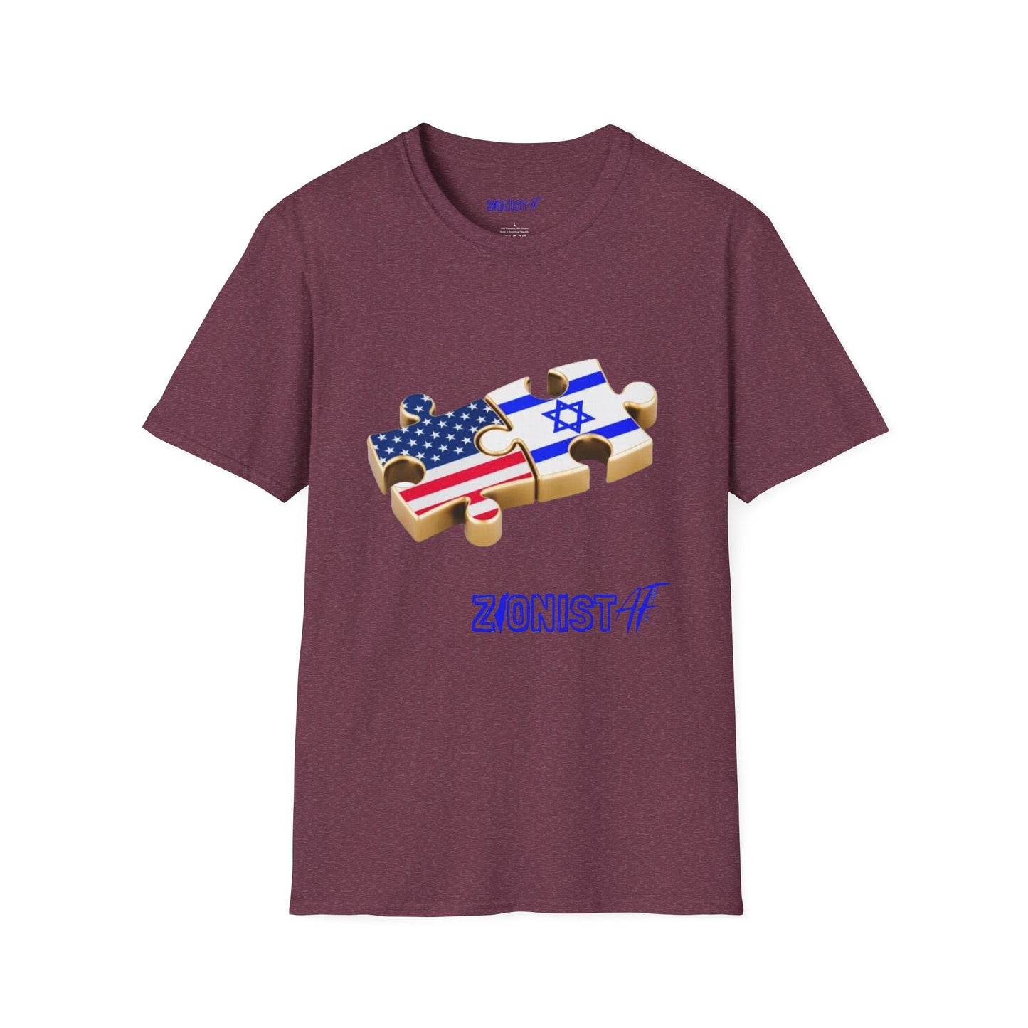 Zionist AF USA/Israel Softstyle T-Shirt