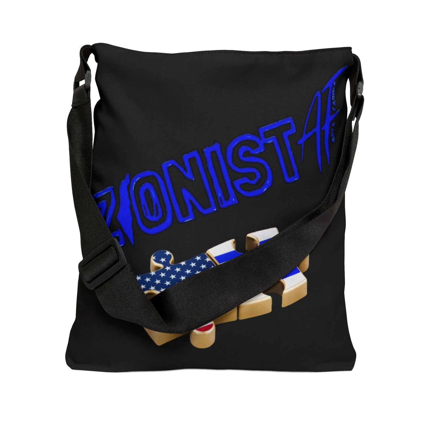 ZionistAF US/ISRAEL Adjustable Tote Bag