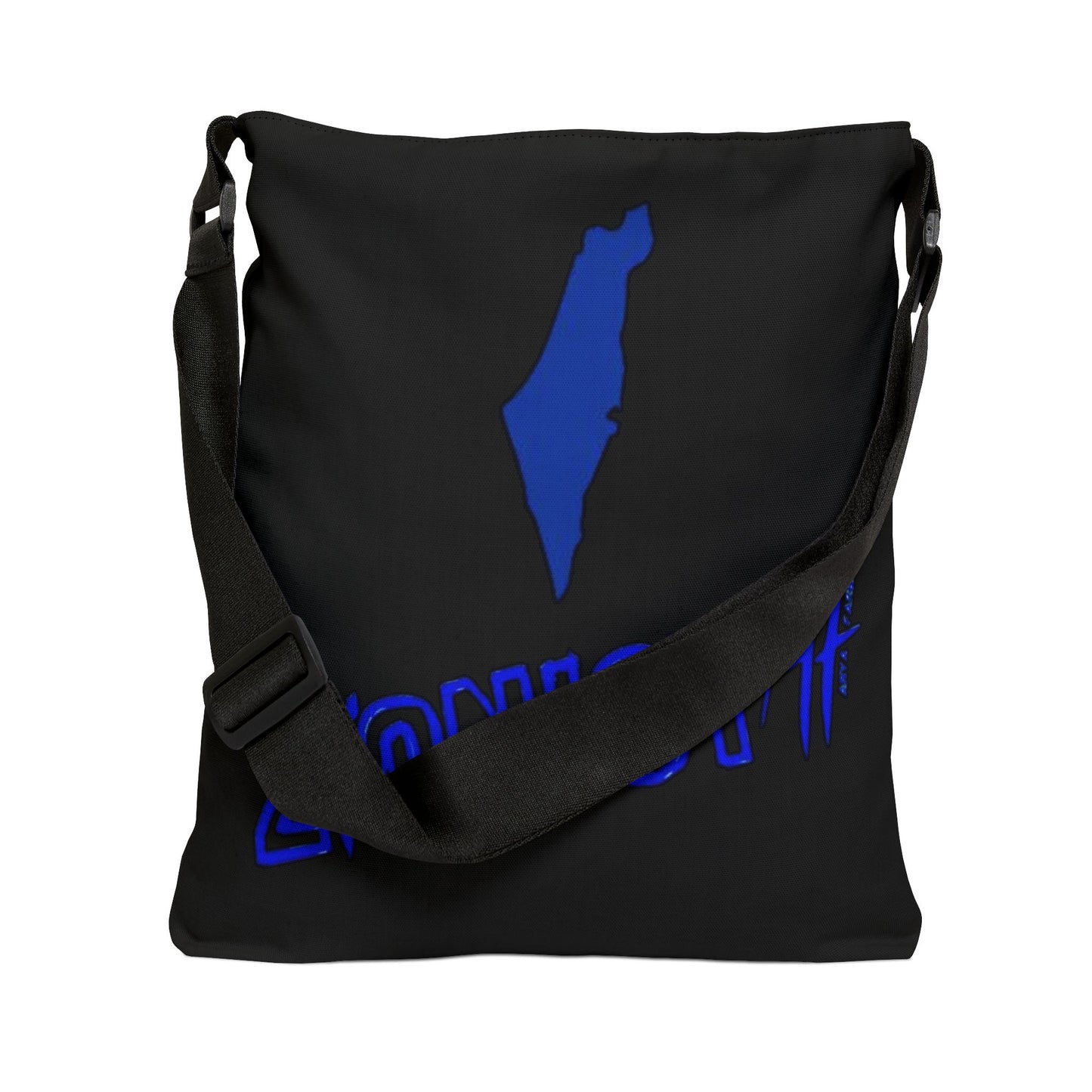 Zionist AF "Map and Star "Adjustable Tote Bag