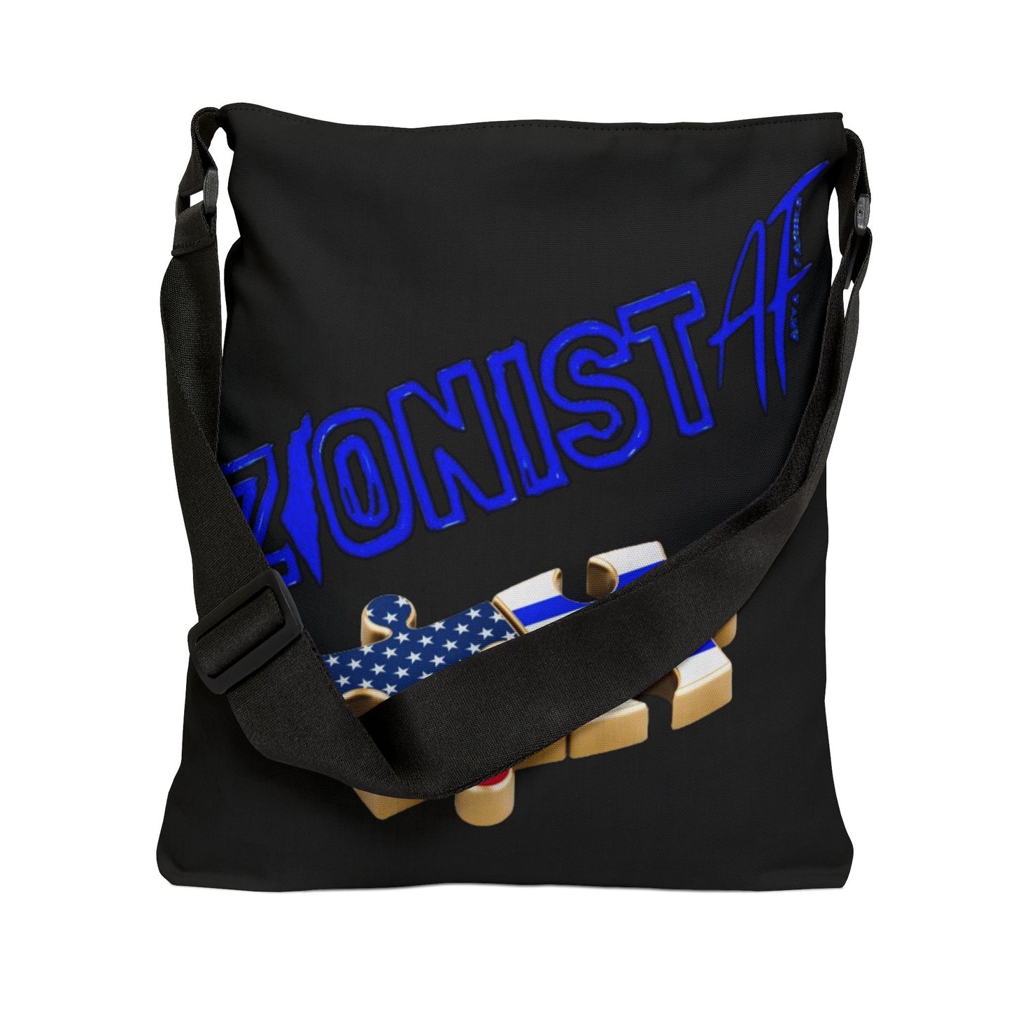 ZionistAF US/ISRAEL Adjustable Tote Bag