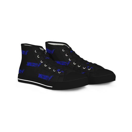 SHOES  Men's High Top Zionist AF Sneakers in black