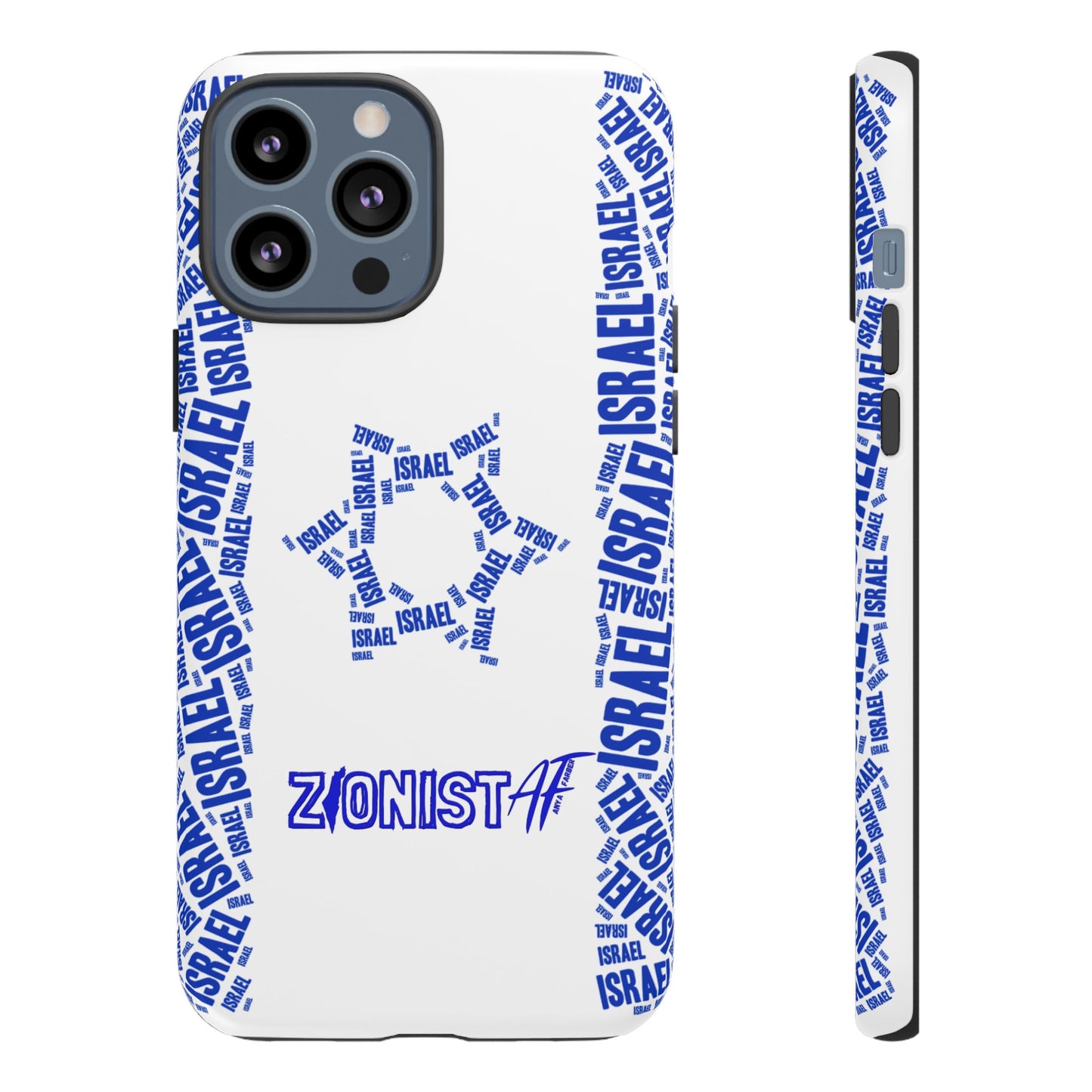 ACCESSORIES Zionist AF Israeli Flag Phone Cases