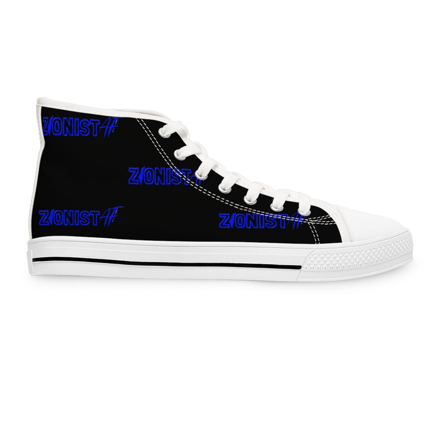 SHOES Women's High Top Zionist AF Sneakers in Black