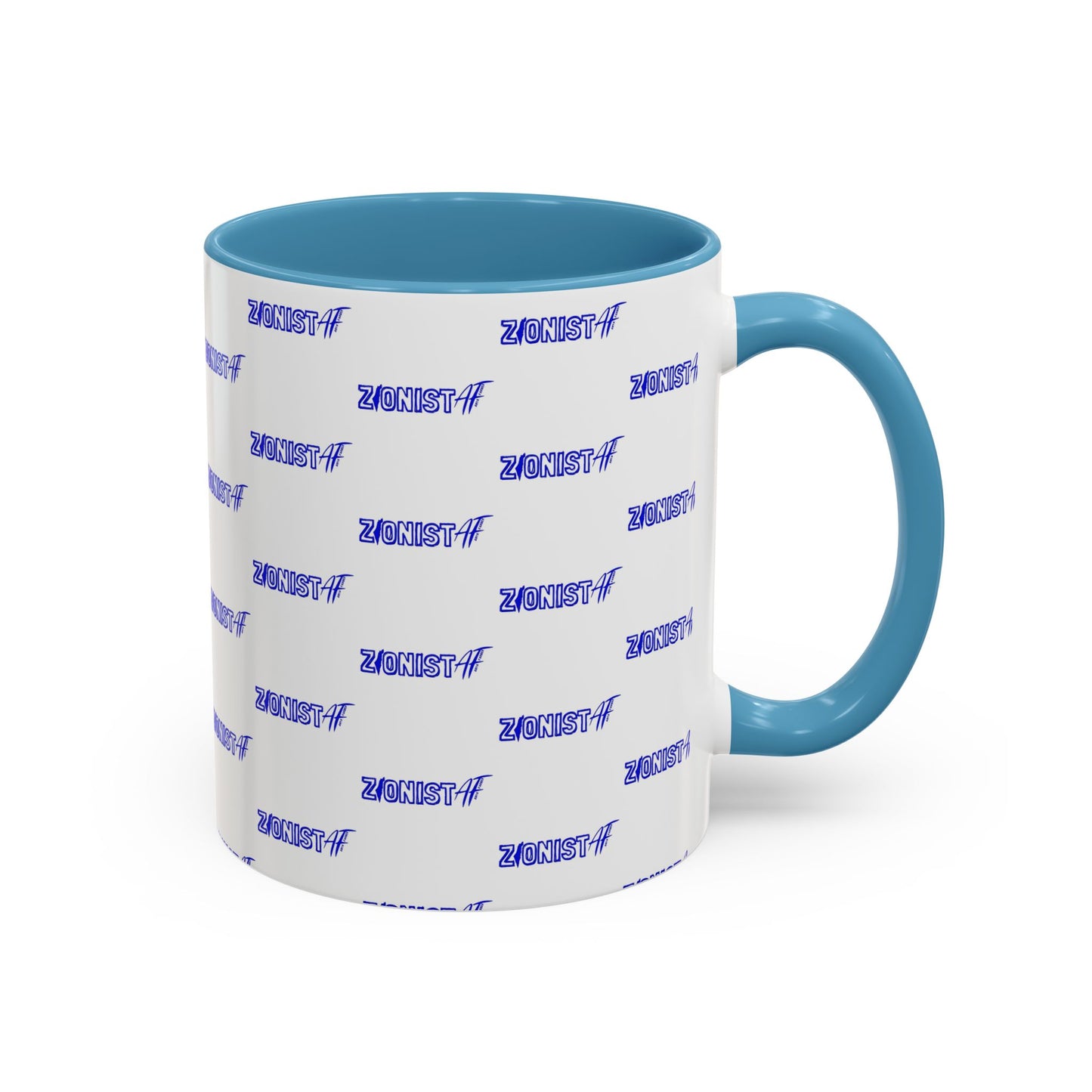 Zionist AF Accent Coffee Mug (11, 15oz)