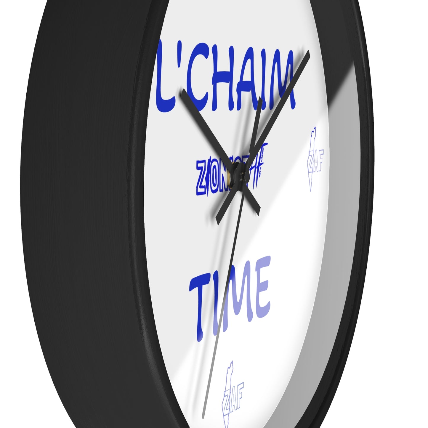 HOME DECOR Wall Clock ZAF L'Chaim Time