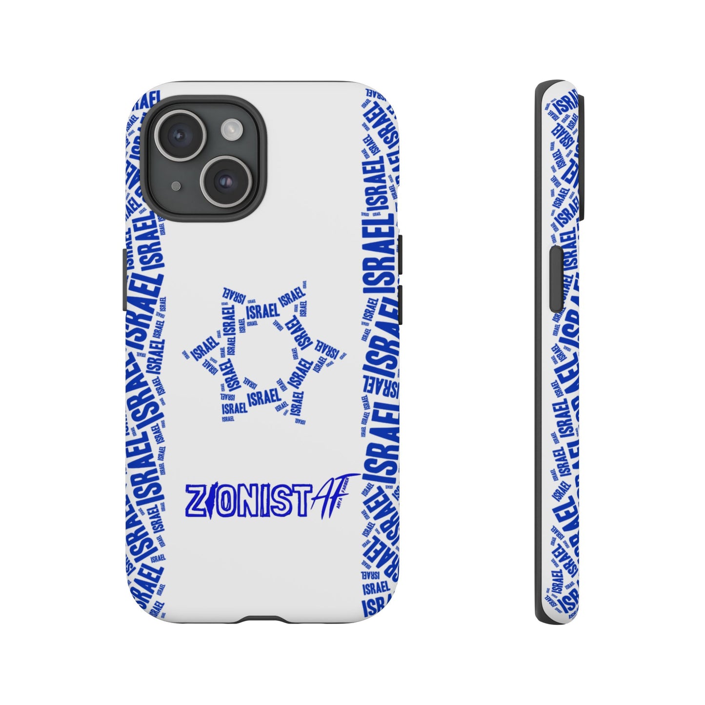 ACCESSORIES Zionist AF Israeli Flag Phone Cases