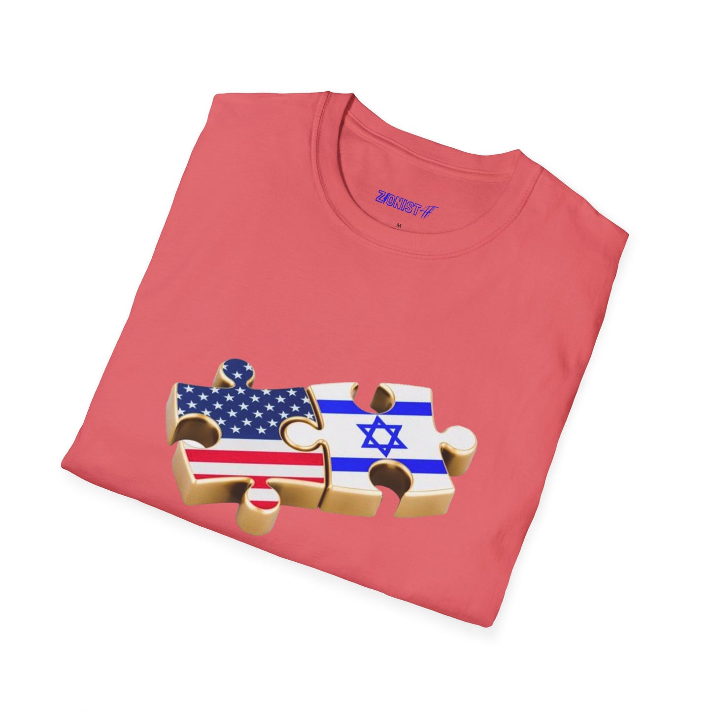 Zionist AF USA/Israel  Softstyle T-Shirt