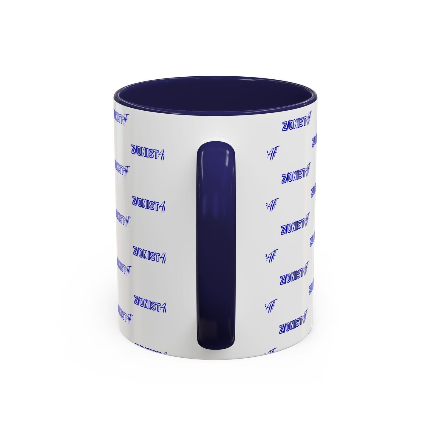 Zionist AF Accent Coffee Mug (11, 15oz)