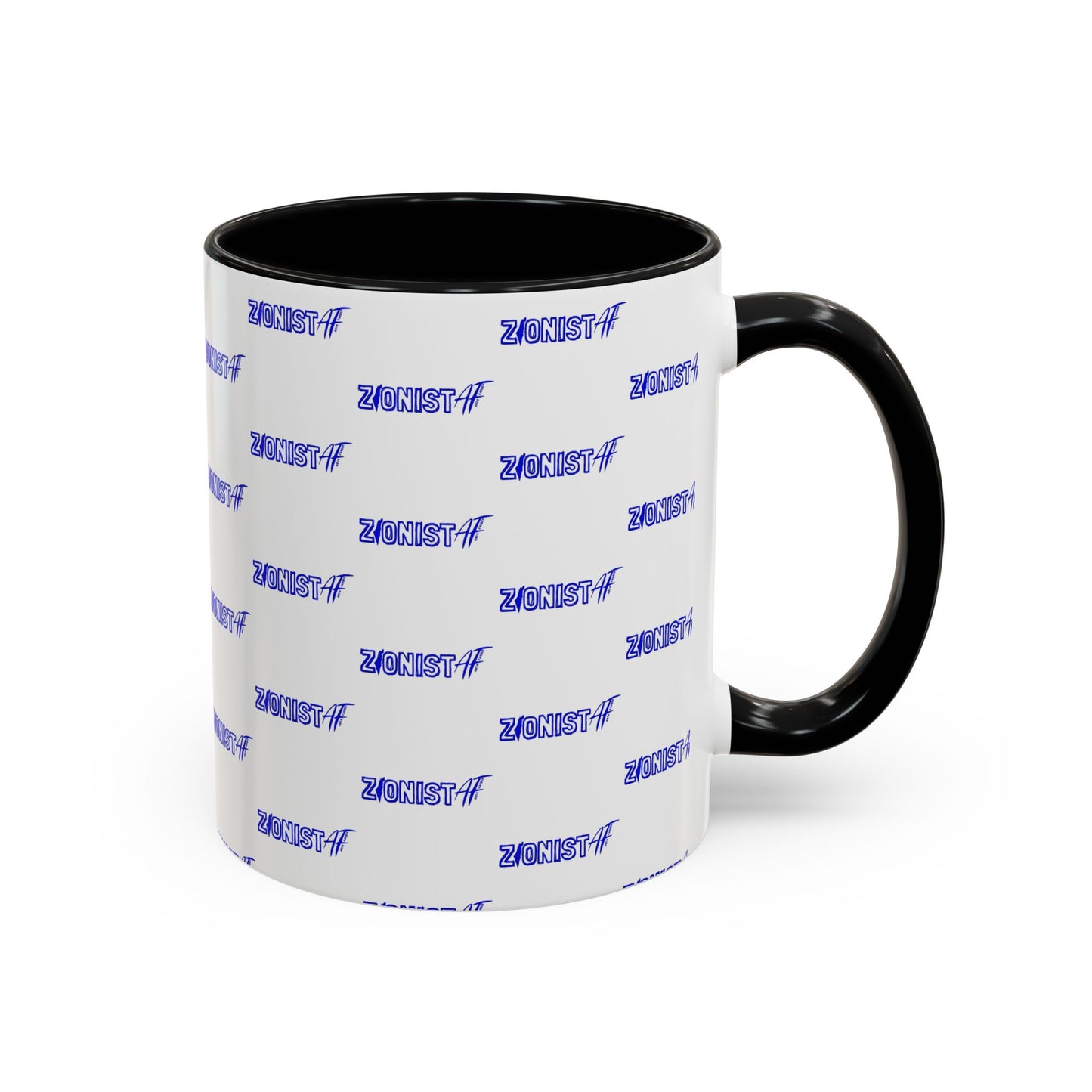 Zionist AF Accent Coffee Mug (11, 15oz)