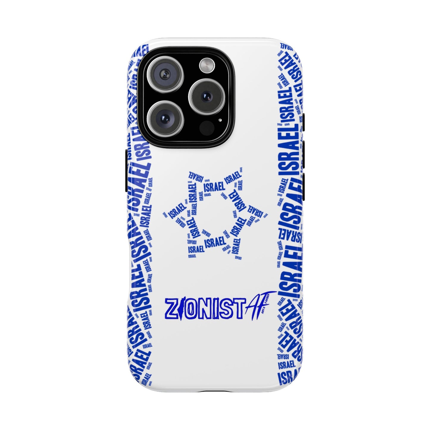 ACCESSORIES Zionist AF Israeli Flag Phone Cases