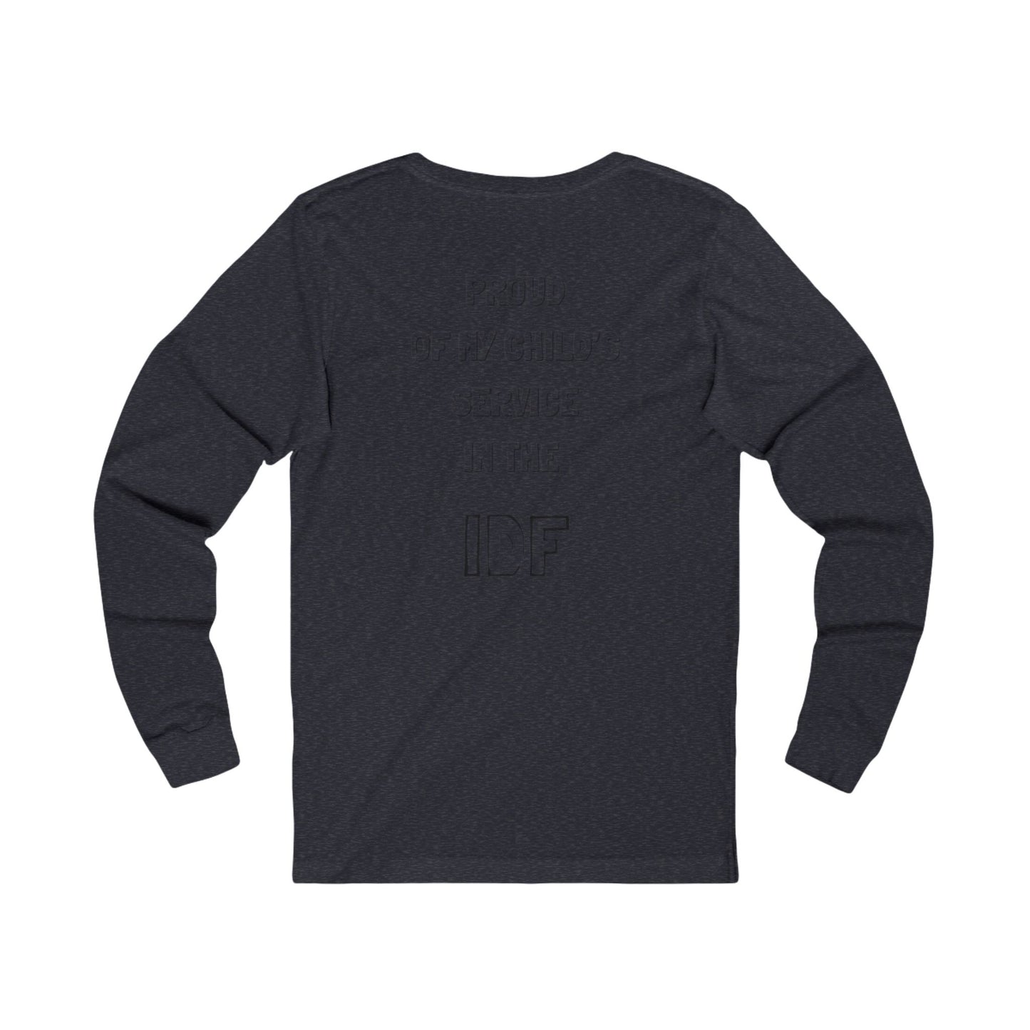 IDF Parent Zionist AF Unisex Jersey Long Sleeve Tee