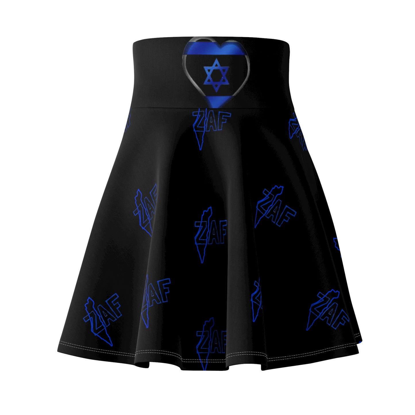 Women's Skirt  ZAF Skater Skirt (AOP) by Zionist AF