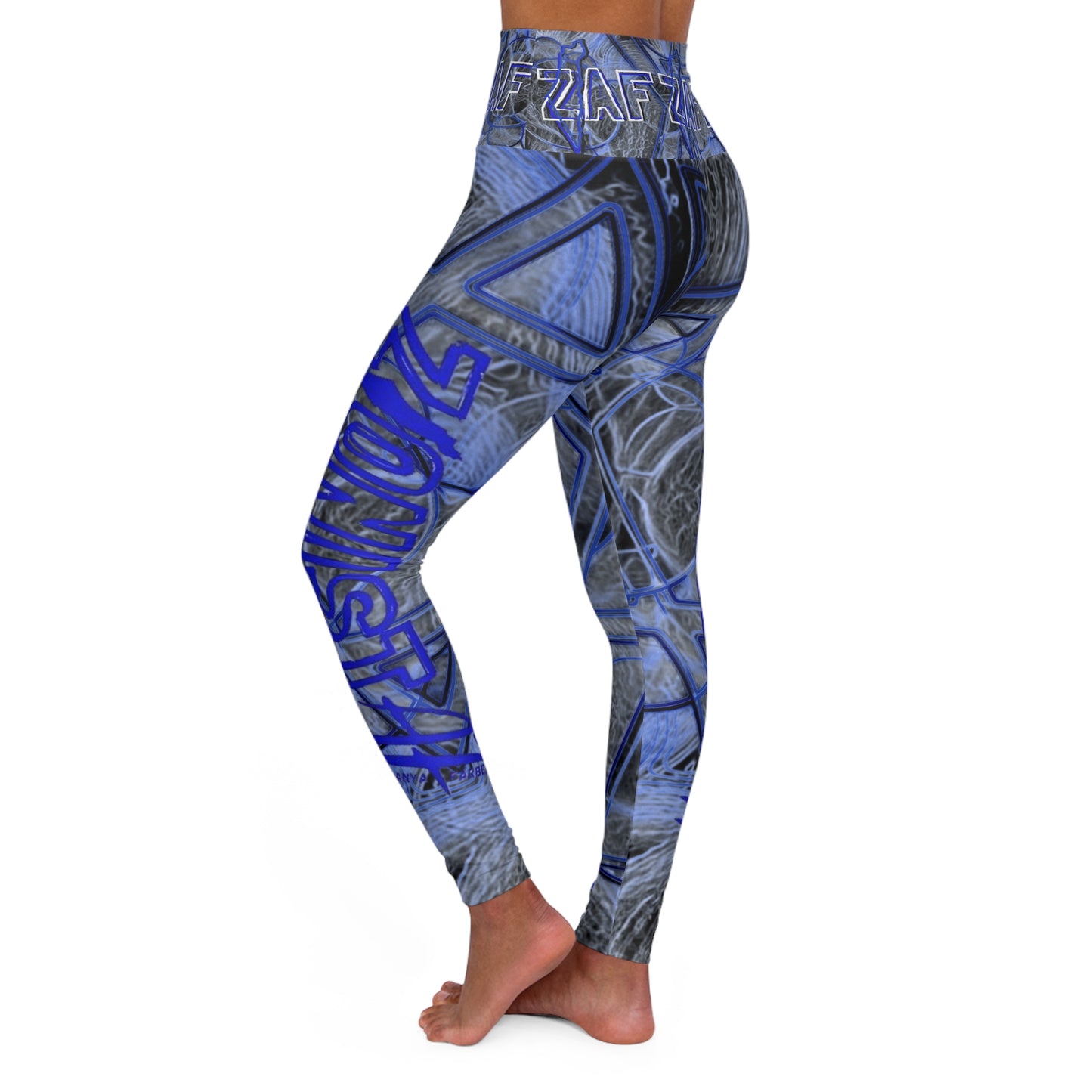 SPORTSWEAR Zionist AF Women's High Waisted Yoga Leggings for "the queen"