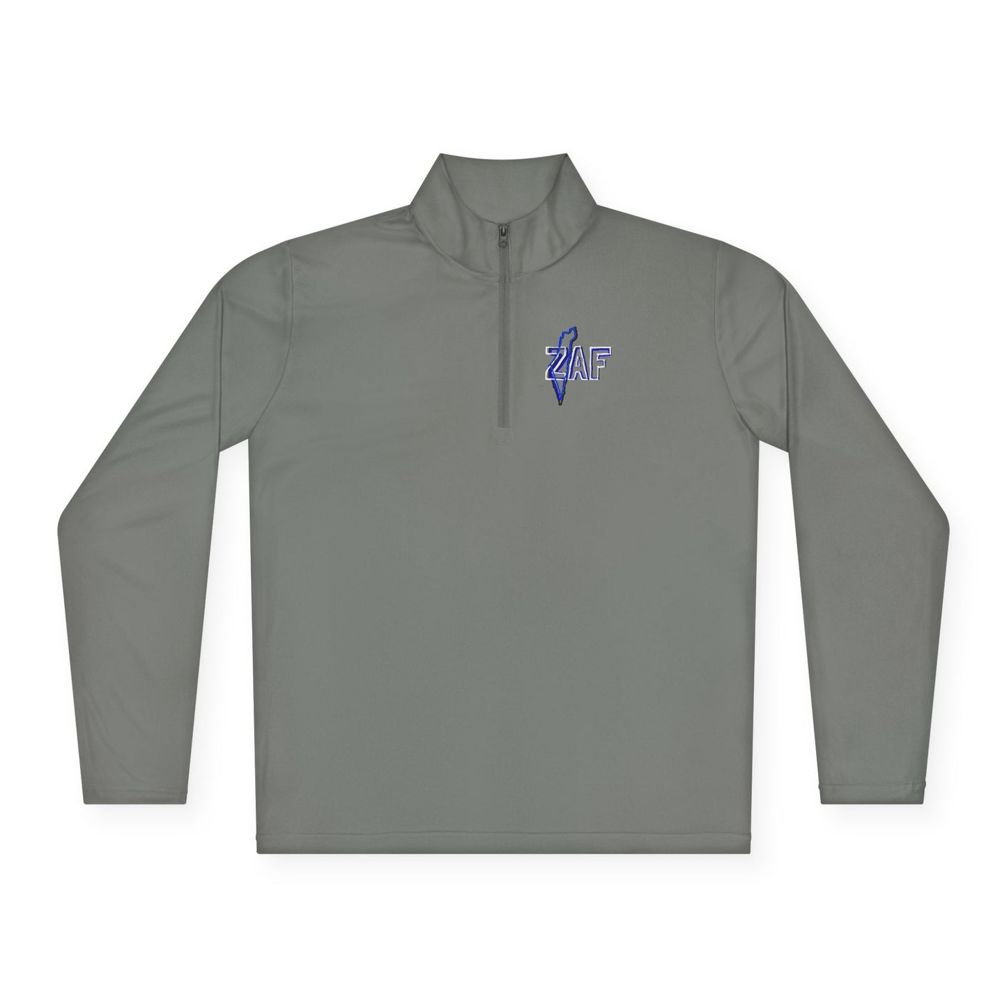 Zionist AF "From The River...Zionist AF ...ONLY way To Be" Quarter-Zip Pullover