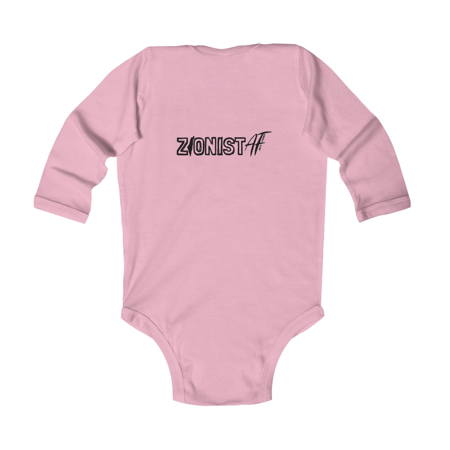 KIDS/INFANT Zionist AF "Safta and Sabba's Little Balagan"" Infant Long Sleeve Bodysuit