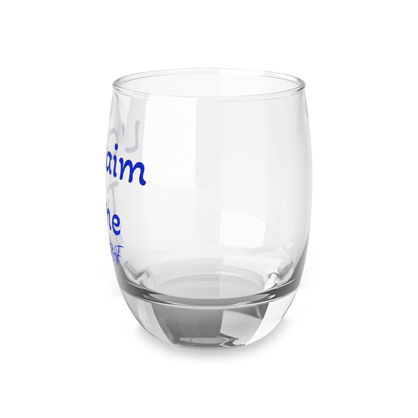 HOME DECOR Whiskey Glass Zionist AF "L'Chaim Time"