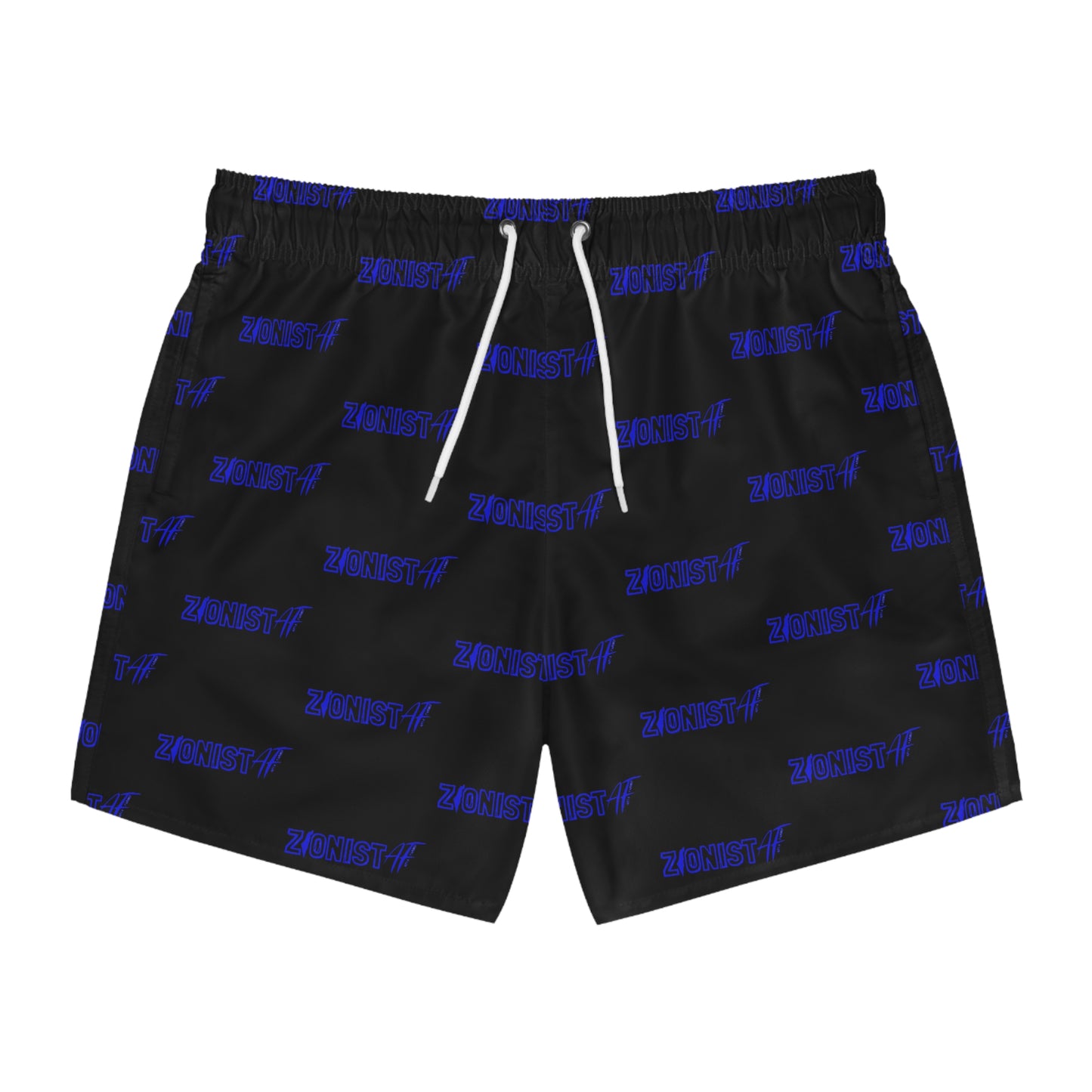 MEN'S SWIM SHORTS Zionist AF Swim Trunks (AOP)