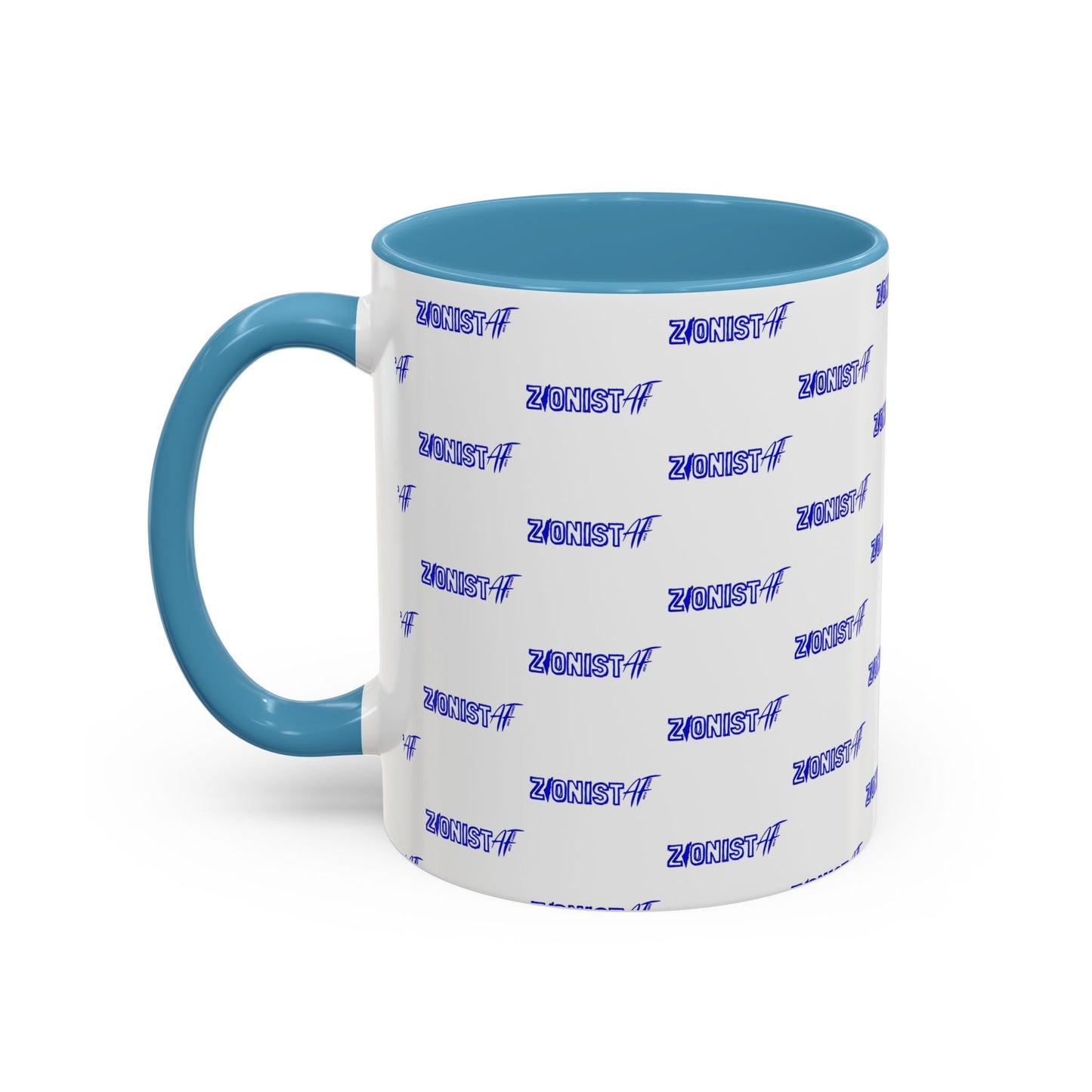 Zionist AF Accent Coffee Mug (11, 15oz)